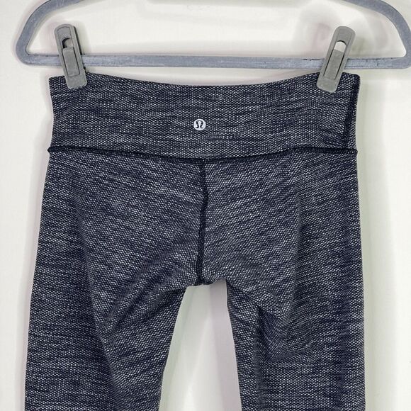 Lululemon Coco Pique Knit Wunder Under Pant III Women's Size 4 - Picture 4 of 9